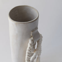Load image into Gallery viewer, Vase #696 - White vases Karen Gayle Tinney 
