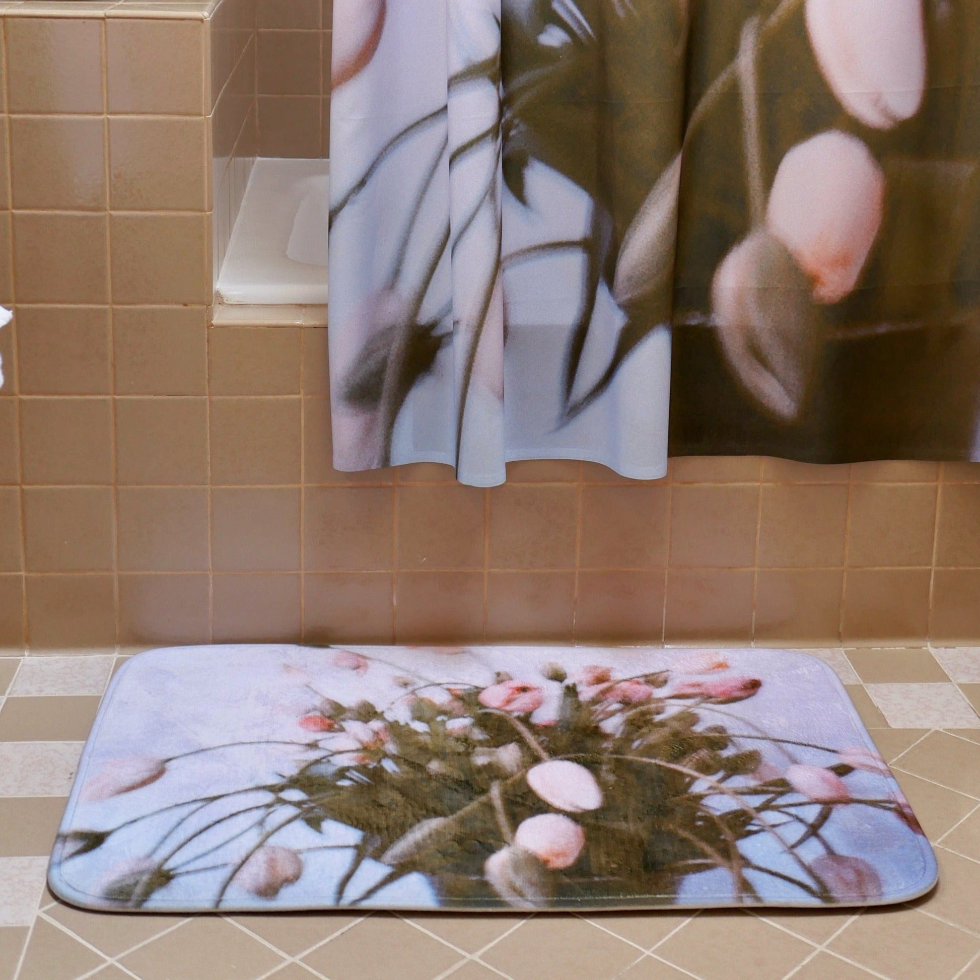 Bath Mat by Shaniqwa Jarvis BATH MATS & RUGS Afternoon Light 