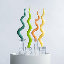 Load image into Gallery viewer, 15&quot; Squiggle Candle Sticks, Set of 2 Humber 
