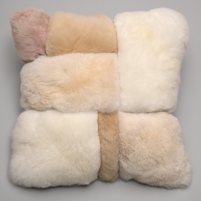 Alpaca Colorblock Pillow 2 Pillow Intiearth 