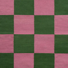 Load image into Gallery viewer, Girard Check Rug Area Rugs Maharam Emerald/Pink 7&#39; 8&quot; x 10&#39; 2&quot; 
