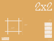 Load image into Gallery viewer, 2x2 Storage &amp; Organization Lucca House 
