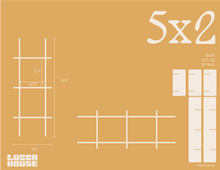 Load image into Gallery viewer, 5x2 Shelving Lucca House 

