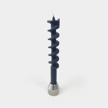 Load image into Gallery viewer, Auger Drill Bit Candle - Grey 54 Celsius 
