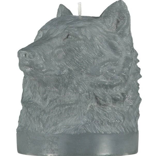 Wolf Head Eco Candle CANDLES & HOME FRAGRANCES, shipping time:In Stock British Colour Standard Gunmetal Grey 