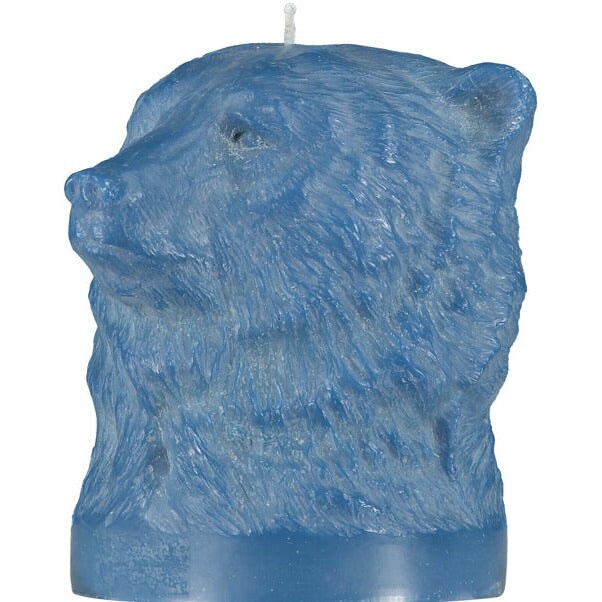 Bear Head Eco Candle CANDLES & HOME FRAGRANCES, shipping time:In Stock British Colour Standard Saxe Blue 