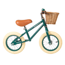 Load image into Gallery viewer, First Go Balance Bike Kids Banwood Dark Green 
