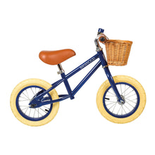 Load image into Gallery viewer, First Go Balance Bike Kids Banwood Navy Blue 
