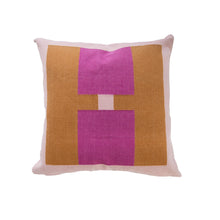 Load image into Gallery viewer, BARCELONA COLORBLOCK PILLOW - PINK Pillow Leah Singh 
