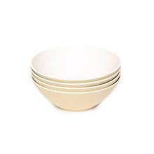 Load image into Gallery viewer, 4-Piece Blate Salad Bowl Set (8-inch) Bowls Bamboozle Chamomile 

