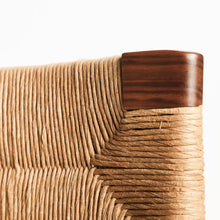 Load image into Gallery viewer, Woven Rush-Backed Dining Chairs DINING CHAIRS Smilow Design 

