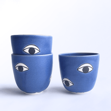 Load image into Gallery viewer, Many Eyes Cup - Lapis Demetria Chappo 
