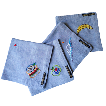 Exclusive Otakara NYC Napkins - Set of 4 NAPKINS Afternoon Light 