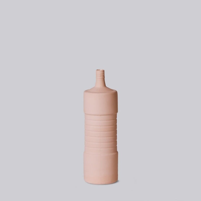 Ribbed Bottle Vase Vases Middle Kingdom 