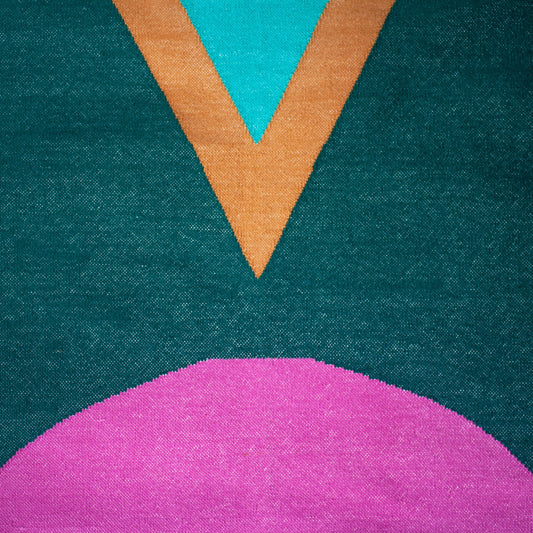 DANA EMERALD RUNNER RUG Rug Leah Singh 