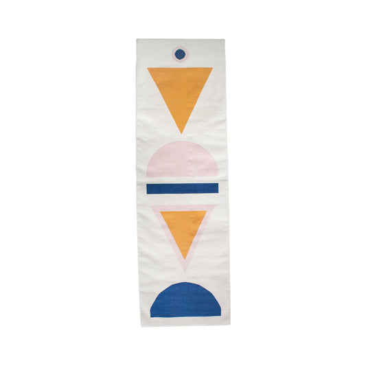 DANA NAVY RUNNER RUG Rug Leah Singh 