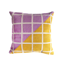 Load image into Gallery viewer, GRID PILLOW - REVERSIBLE - DIAGONAL Pillow Leah Singh 
