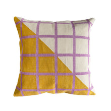 Load image into Gallery viewer, GRID PILLOW - REVERSIBLE - DIAGONAL Pillow Leah Singh 
