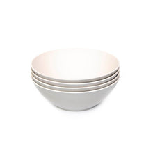 Load image into Gallery viewer, 4-Piece Blate Salad Bowl Set (8-inch) Bowls Bamboozle Dove 
