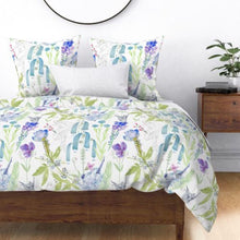 Load image into Gallery viewer, Dunham Duvet Cover SHEETS, DUVET COVERS, &amp; PILLOWCASES AphroChic King White 
