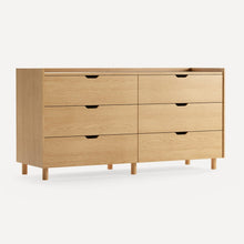Load image into Gallery viewer, Prospect 6-Drawer Low Dresser DRESSERS &amp; CHESTS Burrow Oak 
