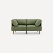 Load image into Gallery viewer, Range 2-Piece Sofa SOFAS Burrow Moss Green Walnut 
