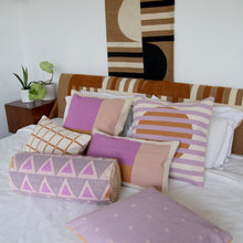 Load image into Gallery viewer, BARCELONA COLORBLOCK PILLOW - MULTI Pillow Leah Singh 
