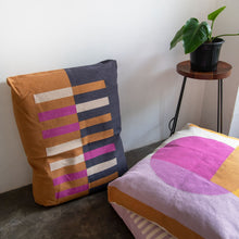 Load image into Gallery viewer, SHAPES DOG BED - PURPLE Dog Bed Leah Singh 
