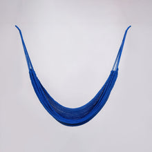 Load image into Gallery viewer, Cotton Hammock OUTDOOR FURNITURE Artissanos Cobalt Blue 
