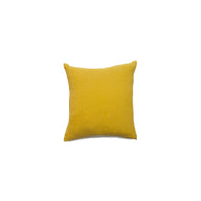 Load image into Gallery viewer, Simple Linen Pillow THROW PILLOWS Hawkins New York MUSTARD 22&quot; x 22&quot; 
