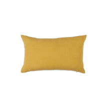 Load image into Gallery viewer, Simple Linen Pillow THROW PILLOWS Hawkins New York MUSTARD 22&quot; x 12&quot; 
