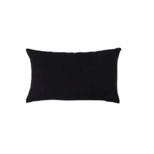 Load image into Gallery viewer, Simple Linen Pillow THROW PILLOWS Hawkins New York BLACK 22&quot; x 12&quot; 
