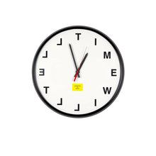 Load image into Gallery viewer, 12&quot; Analog Wall Clock Harry McNally Black 
