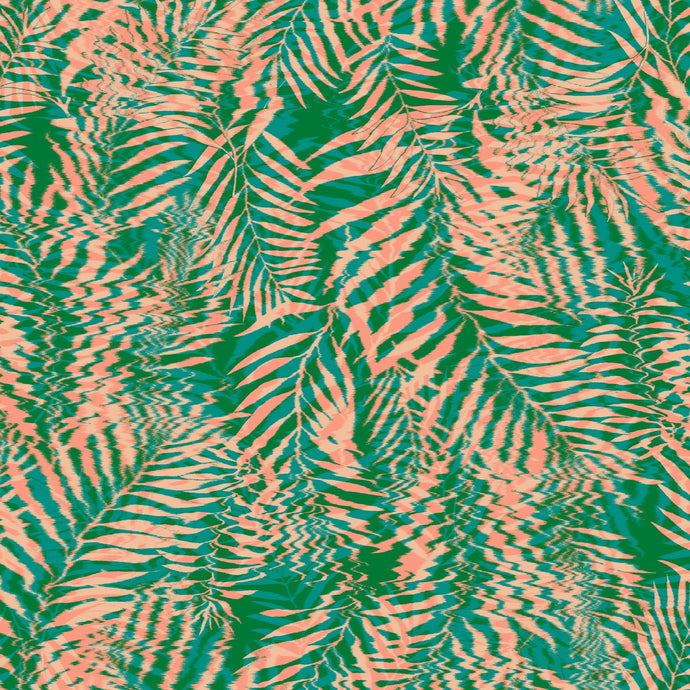Hazy Palm Wallpaper Poppy 