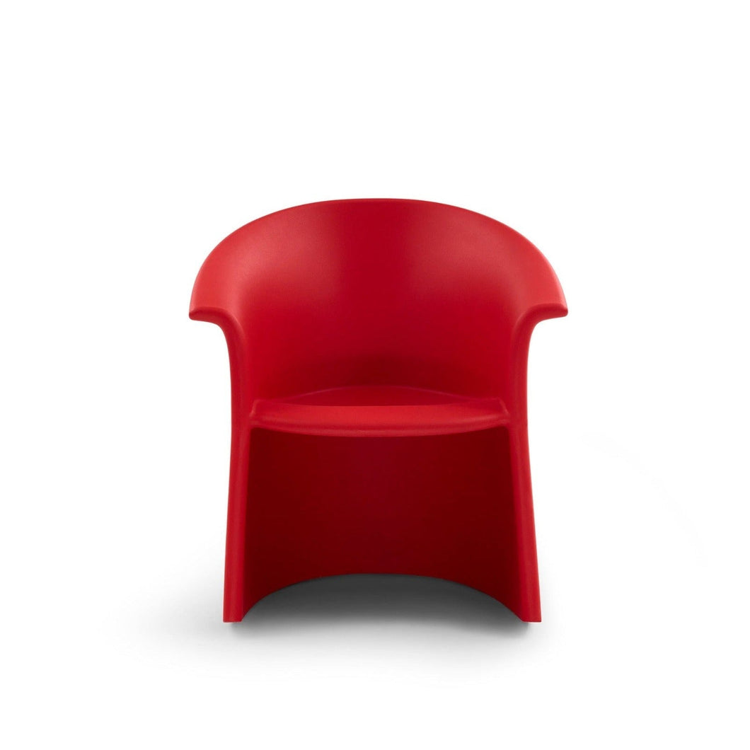 Vignelli Rocker Outdoor Lounge Chairs Heller Red 