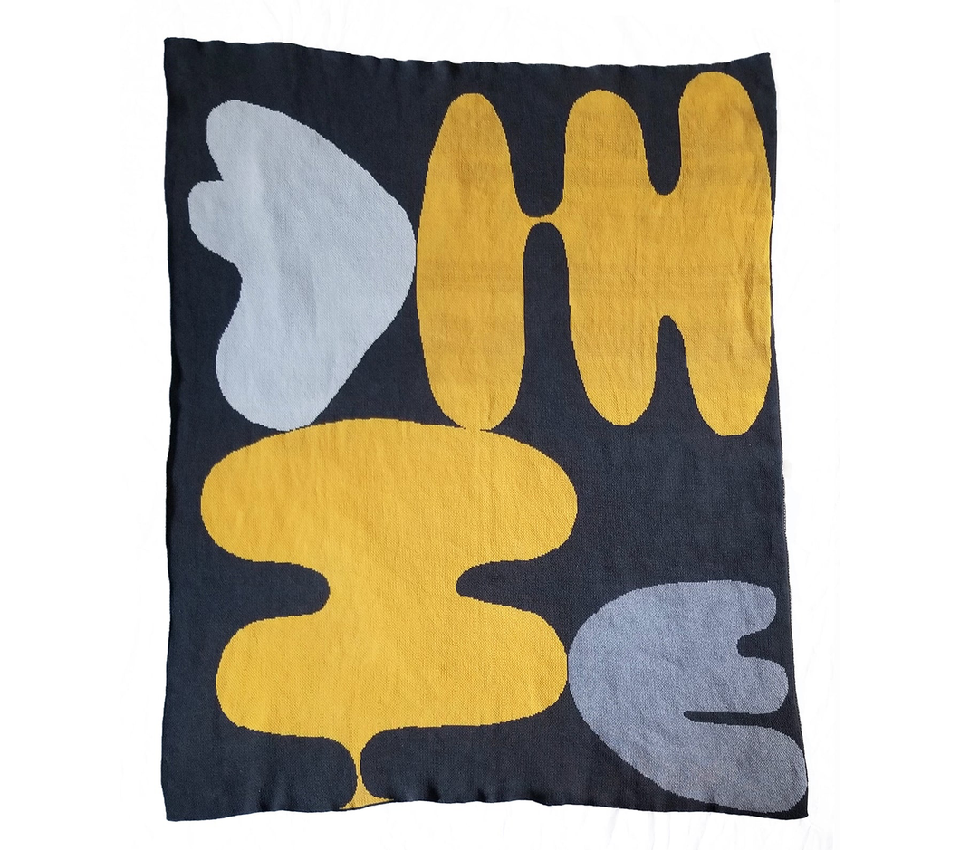 Ebb + Flow Knitted Blanket - Blossom Ebb + Flow Claudia Pearson 