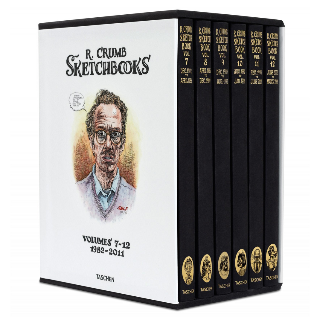 Crumb, Complete Sketchbooks 2 BOOKS Taschen 