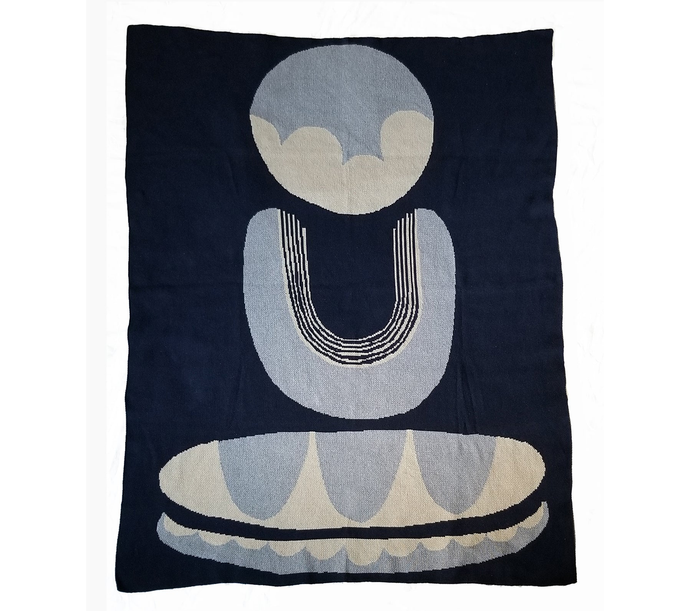 Ebb + Flow Knitted Blanket - Lotus Ebb + Flow Claudia Pearson 