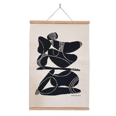 Ebb + Flow Canvas Art - Cairn WALL HANGINGS Claudia Pearson 
