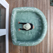 Load image into Gallery viewer, LINES INFLATABLE ARCH POOL- SAGE Pool Floats &amp; Loungers &amp; Sunday 
