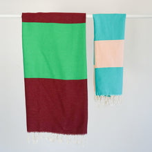 Load image into Gallery viewer, WIDE STRIPE TURKISH TOWEL / MALIBU DINER interiors/textiles STATE 
