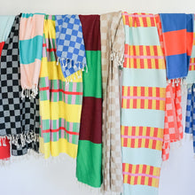 Load image into Gallery viewer, WIDE STRIPE TURKISH TOWEL / SUNRISE SUNSET interiors/textiles STATE 

