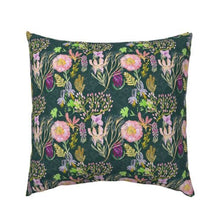 Load image into Gallery viewer, Jubilation Euro Sham SHEETS, DUVET COVERS, &amp; PILLOWCASES AphroChic Green 
