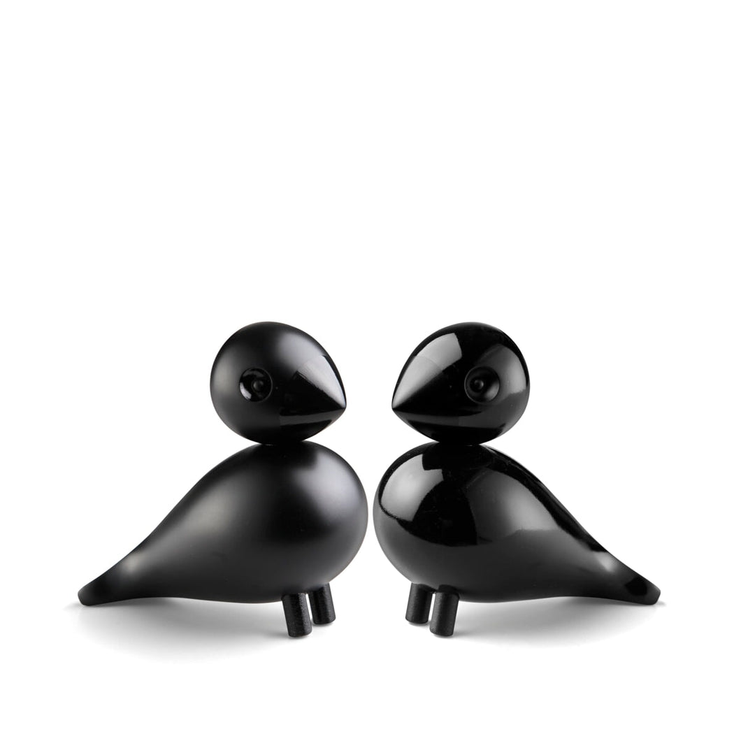 Lovebirds, Pair Kids Kay Bojesen Black 