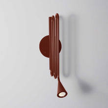 Load image into Gallery viewer, Louis Wall Lamp - Small, Downlight WALL &amp; SCONCE Sara Schoenberger Red brown Hardwire 
