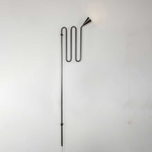 Load image into Gallery viewer, Louis Wall Lamp - Large, Uplight WALL &amp; SCONCE Sara Schoenberger Blackened metal 
