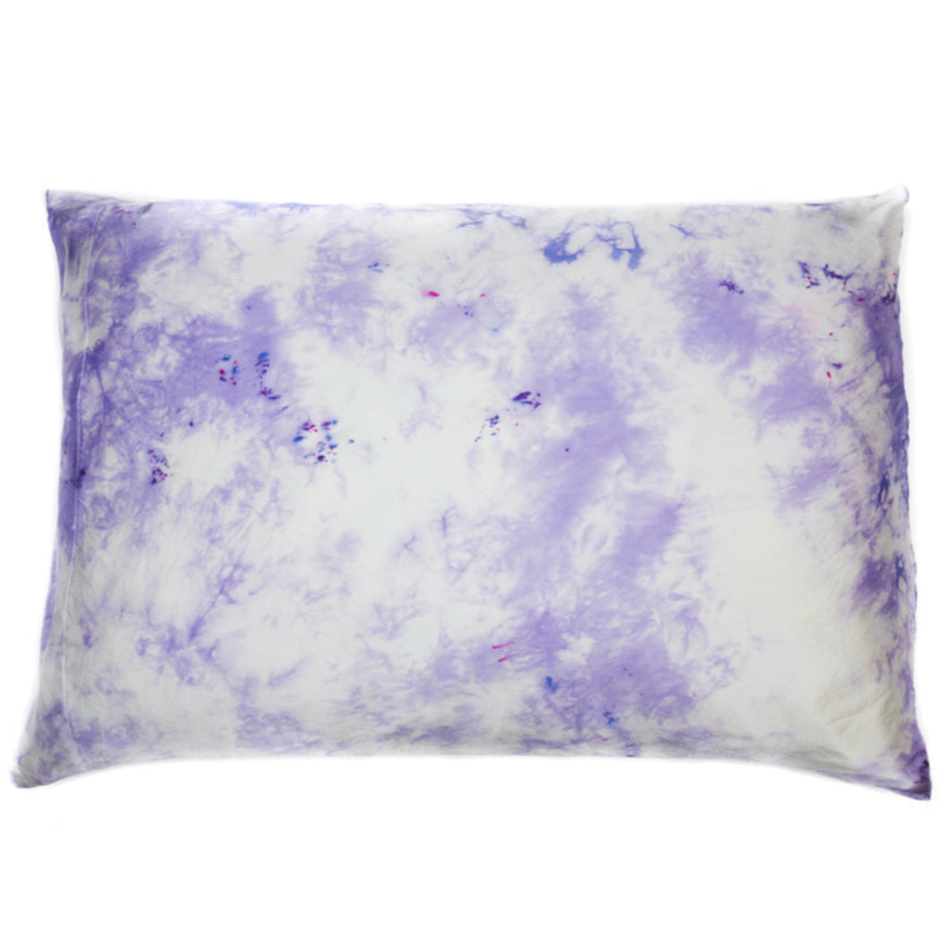 Silk Pillowcase in Purple Rain home Upstate 