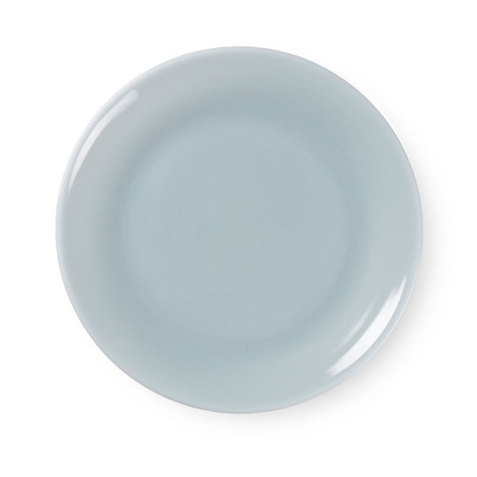 Milk Dinner Plate PLATES Lucie Kaas Blue Fog 