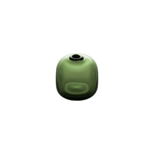 Load image into Gallery viewer, MINI VASE - Cube Riverstone Sugahara Forest Green 
