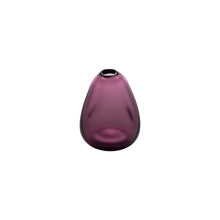 Load image into Gallery viewer, MINI VASE - Tall Triangle Stone Sugahara Wine Red 
